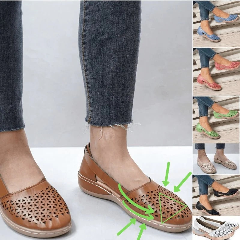 Wide Toe Box Flats Women