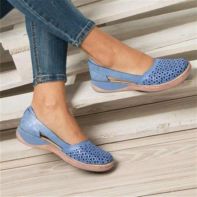 Wide Toe Box Flats Women