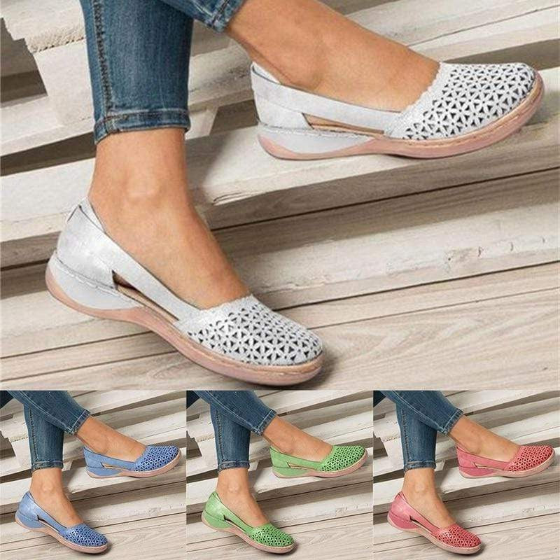 Wide Toe Box Flats Women