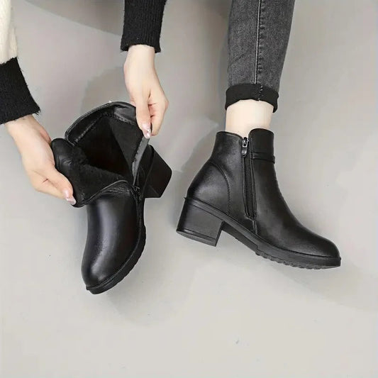 Black Ankle Boots Women