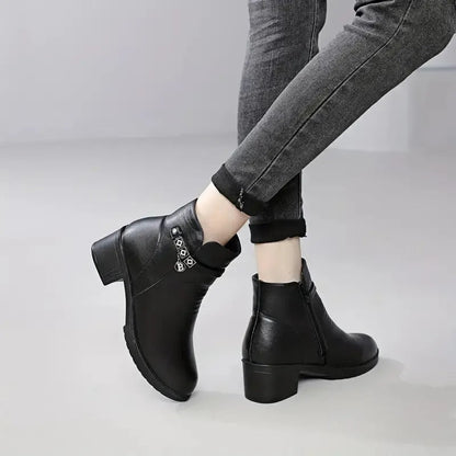 Black Ankle Boots Women