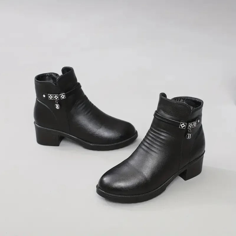 Black Ankle Boots Women