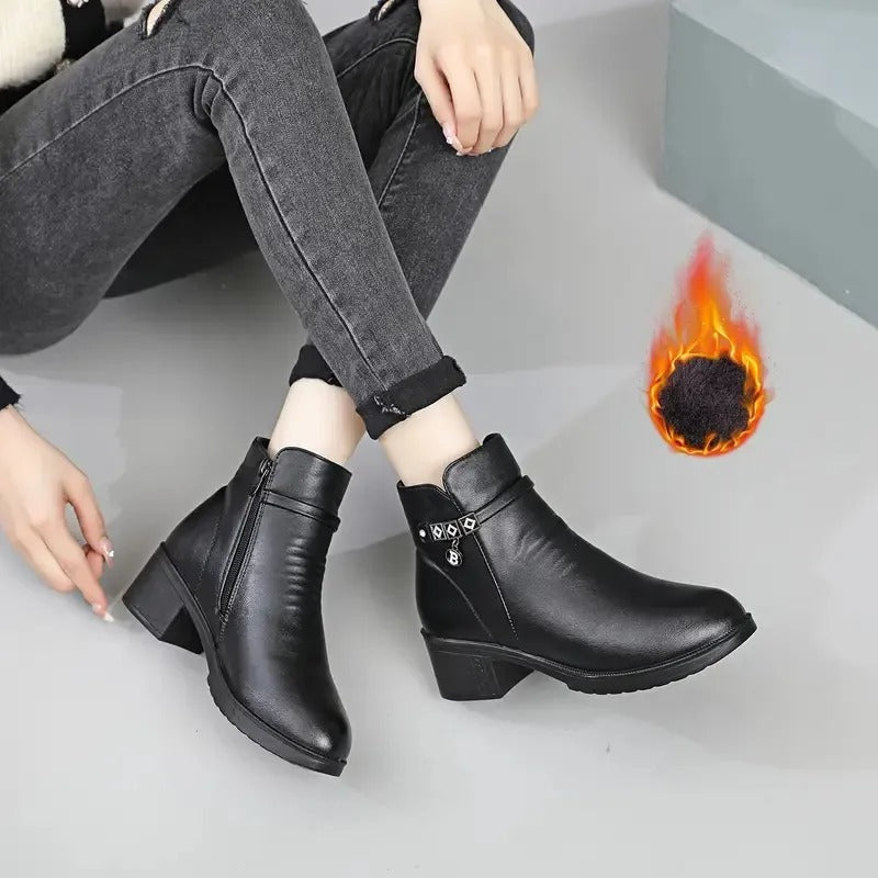 Black Ankle Boots Women