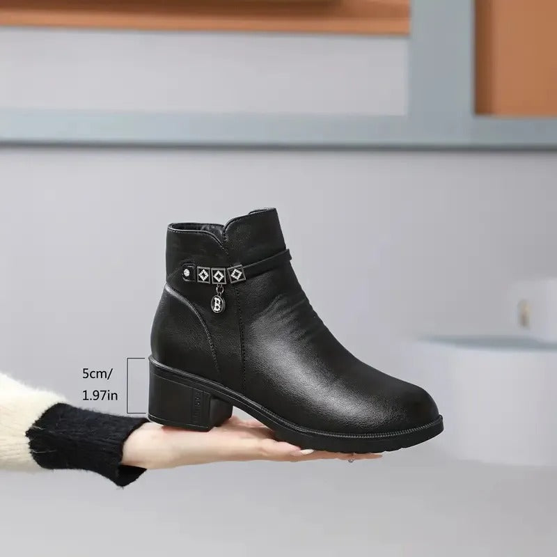 Black Ankle Boots Women