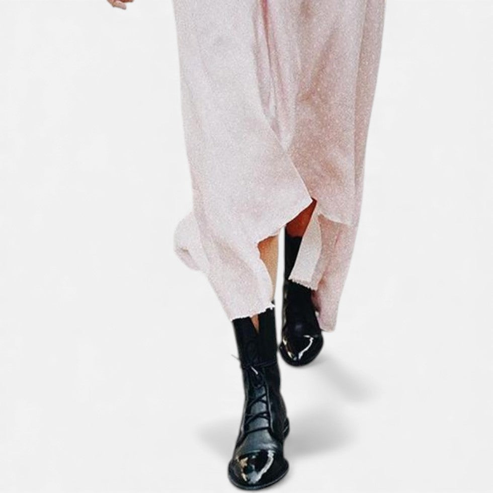 │ Women's Lace-Up Ankle Boots