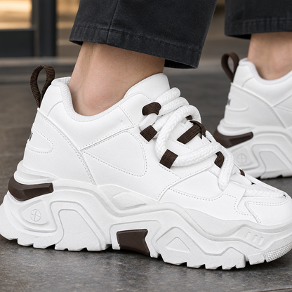 Men's Chunky Lace-Up Sneakers