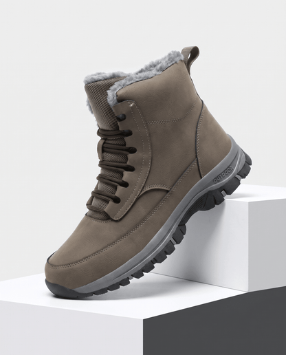 Men's Sherpa-Lined Winter Boots