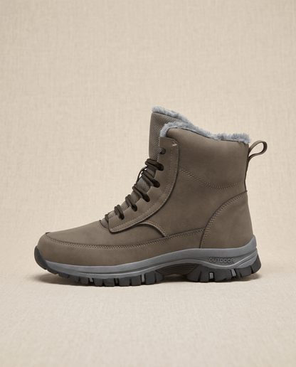 Men's Sherpa-Lined Winter Boots