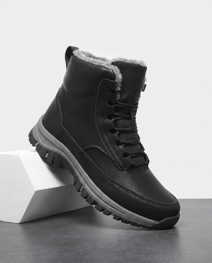 Men's Sherpa-Lined Winter Boots