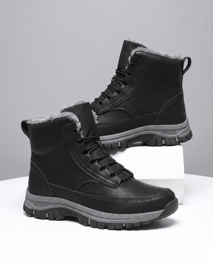 Men's Sherpa-Lined Winter Boots