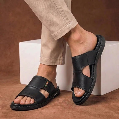 Men's Orthopedic Wide Fit Slide Sandals