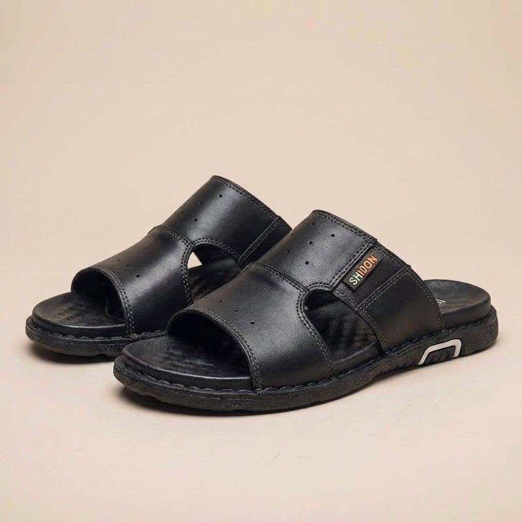 Men's Orthopedic Wide Fit Slide Sandals