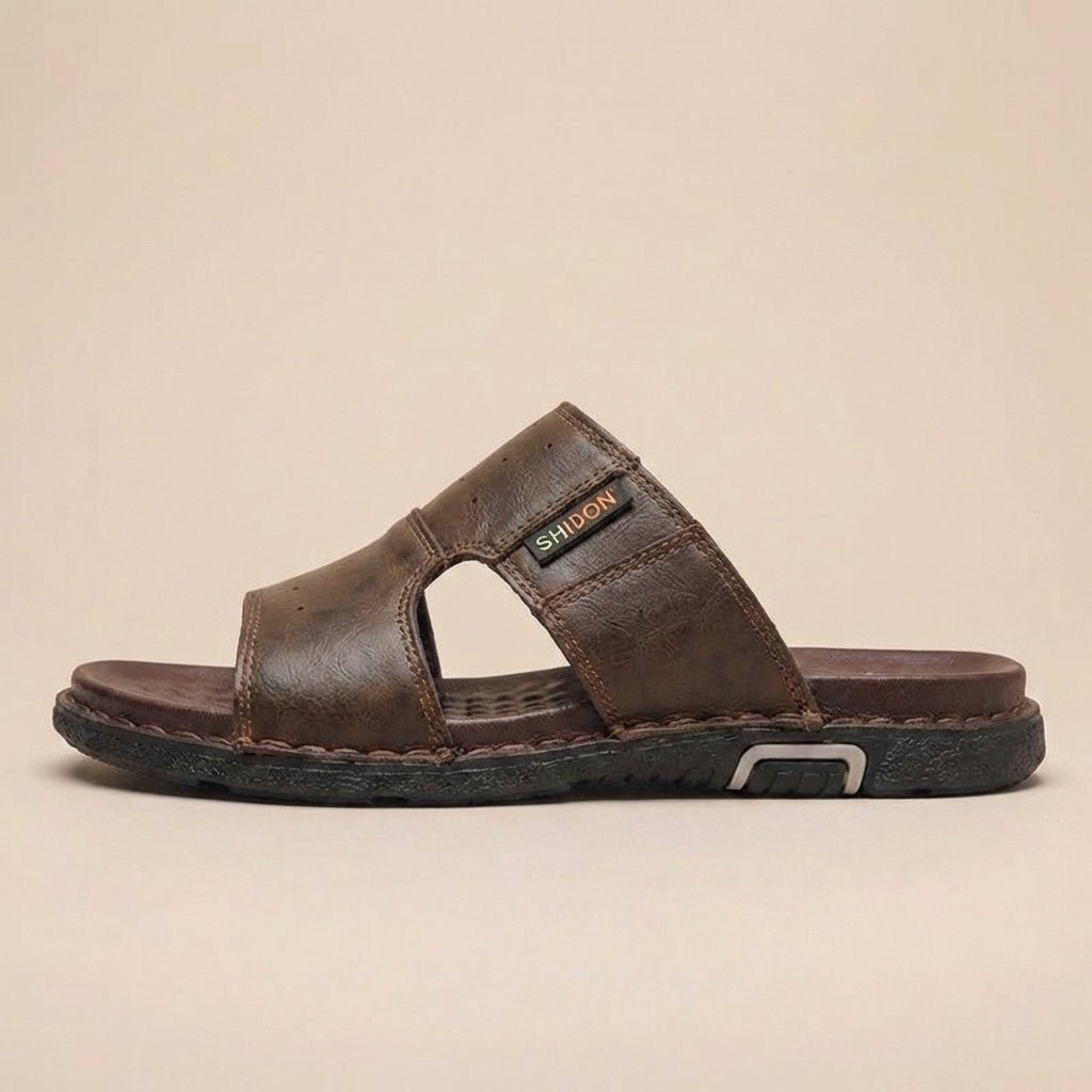 Men's Orthopedic Wide Fit Slide Sandals