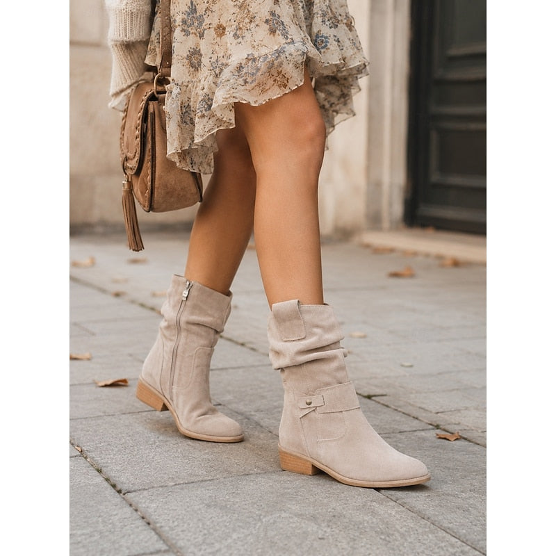 Slouchy Ankle Boots