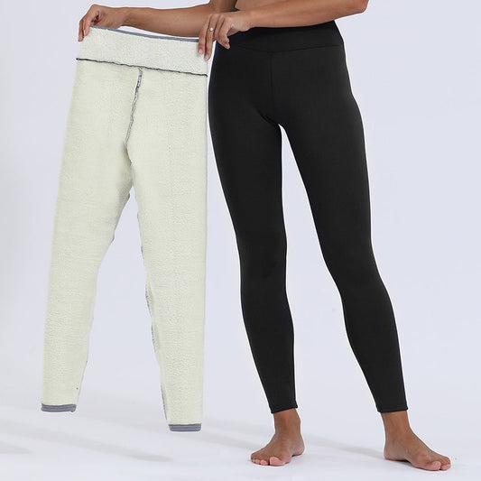 Fleece Lined Leggings High Waist