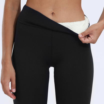 Fleece Lined Leggings High Waist