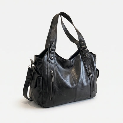 Women's Slouchy Shoulder Bag – Everyday Hobo Handbag for Casual Outfits