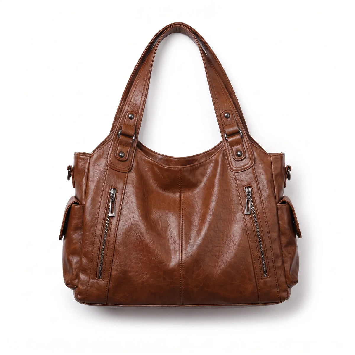 Women's Slouchy Shoulder Bag – Everyday Hobo Handbag for Casual Outfits