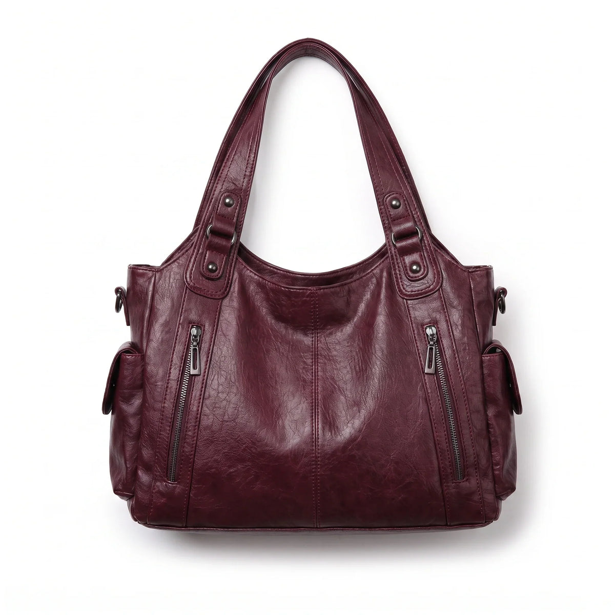 Women's Slouchy Shoulder Bag – Everyday Hobo Handbag for Casual Outfits