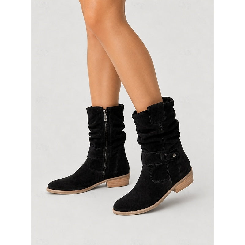 Slouchy Ankle Boots